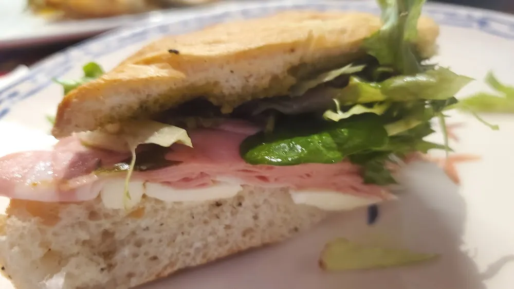 Mortadella Focaccia